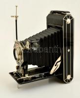 cca 1932 Kodak Eastman Six-16 harmonikás fényképezőgép Anastigmat f:4,5 124 mm objektívvel, eredeti ...