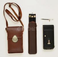 cca 1932 Kodak Eastman Six-16 harmonikás fényképezőgép Anastigmat f:4,5 124 mm objektívvel, eredeti ...