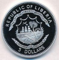 Libéria 2011. 5$ Cu "Nagy Hadvezérek - Bem József" multicolor, tanúsítvánnyal T:PP
Liberi...
