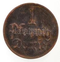 Danzig 1926. 1Pf Br T:2
Danzig 1926. 1 Pfennig Br C:XF