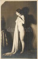 Vintage erotic nude lady. photo