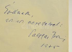 Palotai Boris: Szerelmespár. Kass János rajzaival. Bp.,1975, Szépirodalmi. Második kiadás. Kiadói eg...