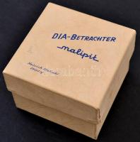 Dia-Betrachter malipit dia képnéző, eredeti dobozában