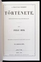 Jókai Mór: A magyar nemzet története regényes rajzokban I-III kötet. Magyar Királyok és hősök arckép...