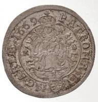 1669K-B 6kr Ag "I. Lipót" Körmöcbánya (3,21g) T:1-
Hungary 1669K-B 6 Kreuzer Ag "Leo...