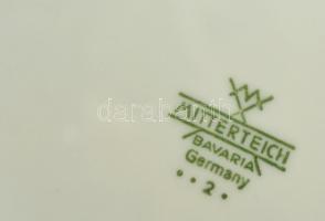 Porcelán tétel: Mozart bögre, Mitterteich csésze, hibátlanok, matricások, m:8-11 cm