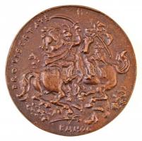 Borsos Miklós (1906-1990) 1976. "II. Rákóczi Ferenc / Pro Libertate" (88mm) T:2