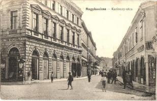 Nagykanizsa, Kazinczy utca, Alt és Böhm és Unger üzlete (EK)