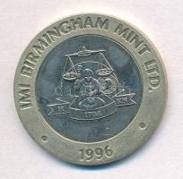 Nagy-Britannia / Birmigham 1996. Imi Birmingham Mint LTD. múzeumi bárca T:2 Great Britain / Birmigham 1996. Imi Birmingham Mint LTD. museum token C.XF