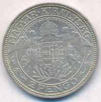 1938. 2P Ag "Madonna" T:1-,2
Adamo P7