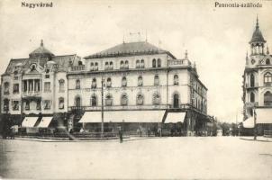 Nagyvárad, Oradea; Pannónia szálloda, Uránia Mozgó mozi / hotel, cinema