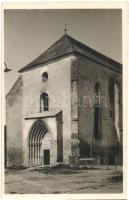 Torda, Turda; Ótordai református templom, Csiky A. eredeti felvétele / Calvinist church, photo