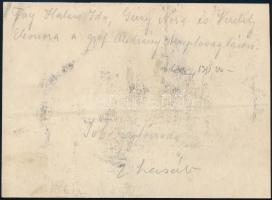 1931 Fáy Halász Ida, Giczy Nóra és Verebély Eleonóra a gróf Andrássy tereplovagláson a Vérmezőn, fot...