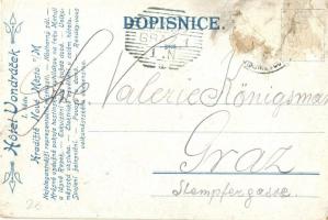 1899 Nové Mesto nad Metují, Neustadt an der Mettau; Hotel Vondracek, Lazne Rezek / hotel and spa adv...