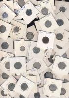 Belgium 1950-1994. 57db pénz 25c,50c,1Fr,5Fr klf évszámokkal T:2,3