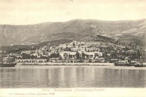 Yalta, Embankment of Hotel Russia