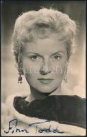 Dorothy Anne Todd 1909-1993) színésznő aláírt fotója / Autograph signed photo