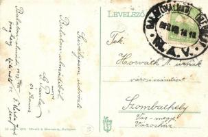 Balatonalmádi-fürdő, Zsófia gyermekszanatórium fürdője. MÁV pecséttel (fl)