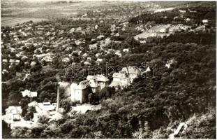 Budakeszi - 5 db MODERN képeslap; Fodor József gyógyintézet, tanácsháza, gyógyszertár, MÁV szanatóri...