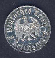 Német 3. Birodalom 1933A 2M Ag "Martin Luther" T:PP R!