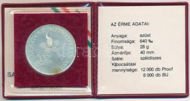 1984. 500Ft Ag "Sarajevoi Téli Olimpia" eredeti tokban, tanúsítvánnyal T:BU 
Adamo EM76