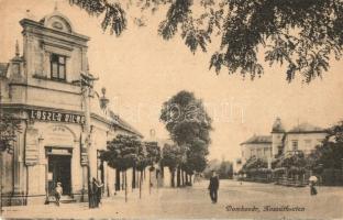 Dombóvár, Kossuth utca, László Vilma papírkereskedése