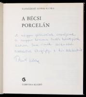 Tasnádi Marik Klára (1903-2005): A bécsi porcelán. Bp.,1975, Corvina. Kiadói egészvászon-kötés, kiad...