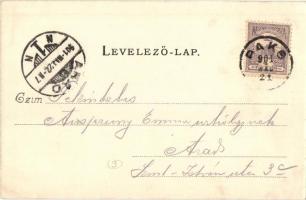 Paks, Fő utca, templom, üzletek  (EK)