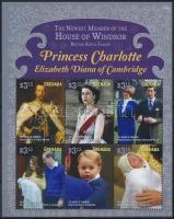 Charlotte hercegnő születése kisív, Princess Charlotte mini sheet