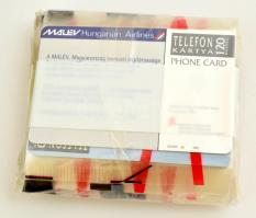 1992 25 db MALÉV telefonkártya bontatlan csomagolásban