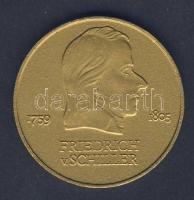 NDK 1972. 20M "Schiller" érdekes műanyag bevonattal T:2