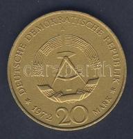 NDK 1972. 20M "Schiller" érdekes műanyag bevonattal T:2