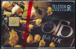1992 OTP Bank 50 egységes telefonkártya, bontatlan csomagolásban