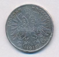 Ausztria 1912. 2K Ag "Ferenc József" T:2- ph.
Austria 1912. 2 Corona Ag "Franz Josep...