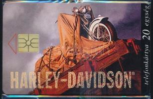 1996 Harley Davidson 20 egységes bontatlan telefonkártya, sorszámozott