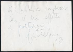 3 magyar és külföldi operaénekes dedikált fotója / Autograph signed photos of Hungarian and Italian ...