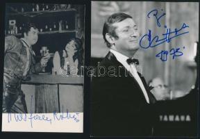 3 magyar és külföldi operaénekes dedikált fotója / Autograph signed photos of Hungarian and Italian ...