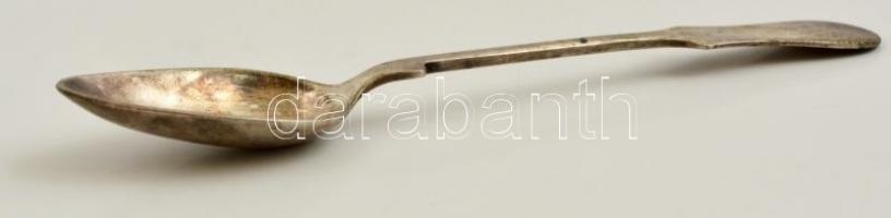 Ezüst kanál jelzett, mesterjeggyel 26 g