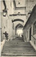 Nagyszeben, Hermannstadt, Sibiu; Fingerling lépcső / Fingerlingstiege / staircase  (fl)