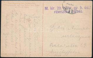 1918 Zurückweisung des italienischen Fliegerangriffs auf den Hafen von Triest am 7. Juli 1915 / WWI ...