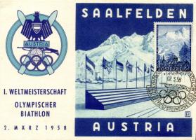 1958 Saalfelden Olympic biathlon