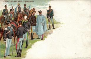 Italian soldiers Litho