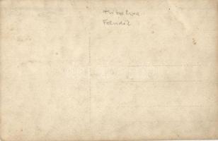 Pribilina, Pribylina; vasútállomás vasutasokkal / railway station with railwaymen / Bahnhof, photo (...