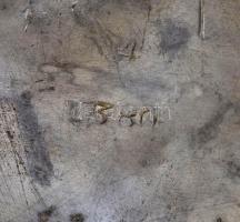 Régi ón kiöntő, 24x15 cm