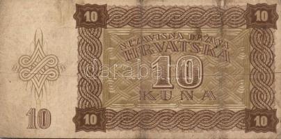 Horvátország 1941. 10K + 100K + 1000K T:III+