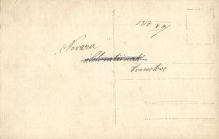 1917 Az SMS Novara, K.u.K. haditengerészet Helgoland-osztályú gyorscirkáló halottainak menete, az ot...