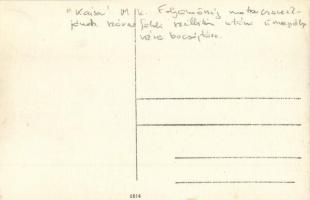 Kaiser, M. kir. Folyamőrség motorcsónakjának vízre bocsájtási ünnepsége még a szárazföldön, Dunai Fl...