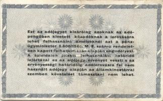 Adópengő tétel 7klf, összesen 24db T:II,II/III,III (kevés)