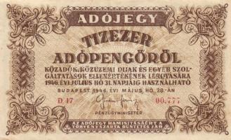 Adópengő tétel 7klf, összesen 24db T:II,II/III,III (kevés)