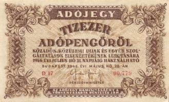 Adópengő tétel 7klf, összesen 24db T:II,II/III,III (kevés)